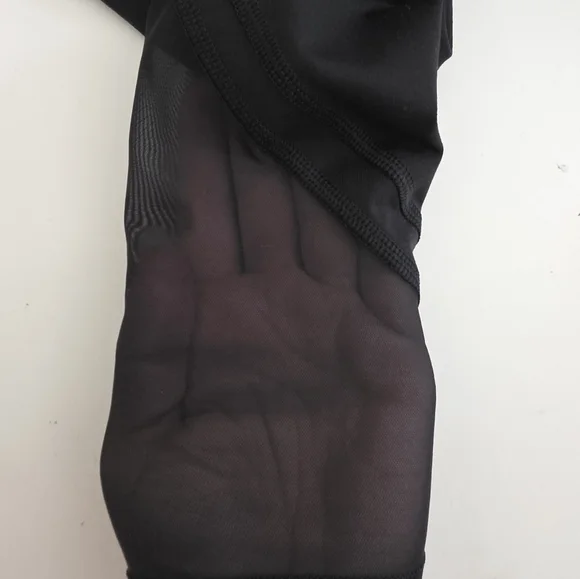 Leggings PINK Victoria's Secret Sport Black High-Waisted - Picture 3 of 5